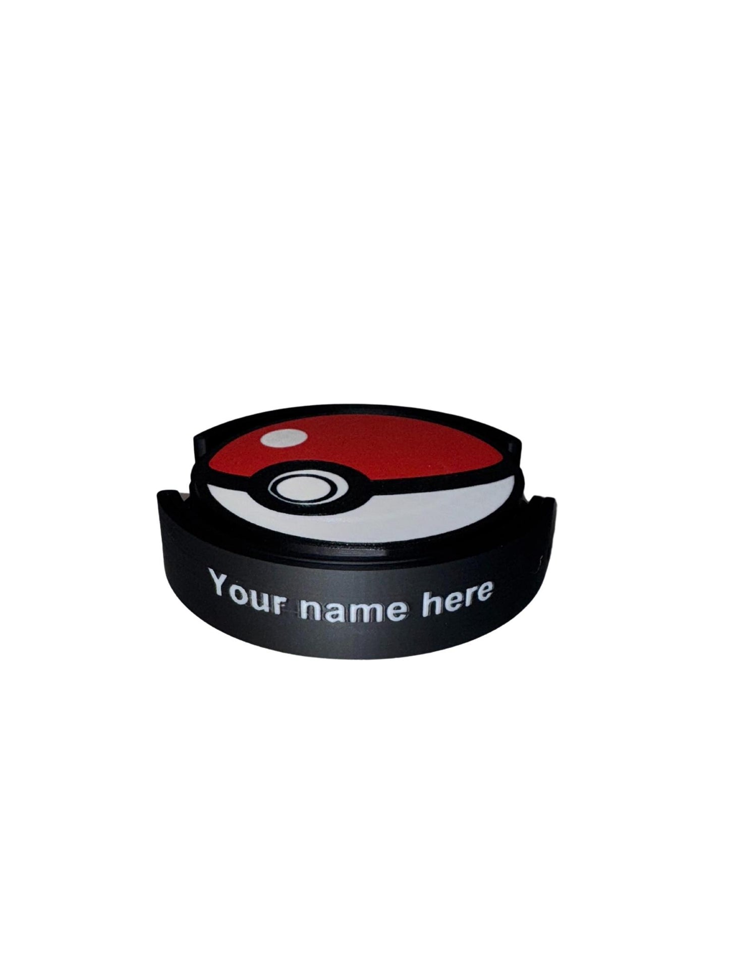 Pokéball Coaster Set with Customizable Holder – Pokémon-Inspired Drink Coasters
