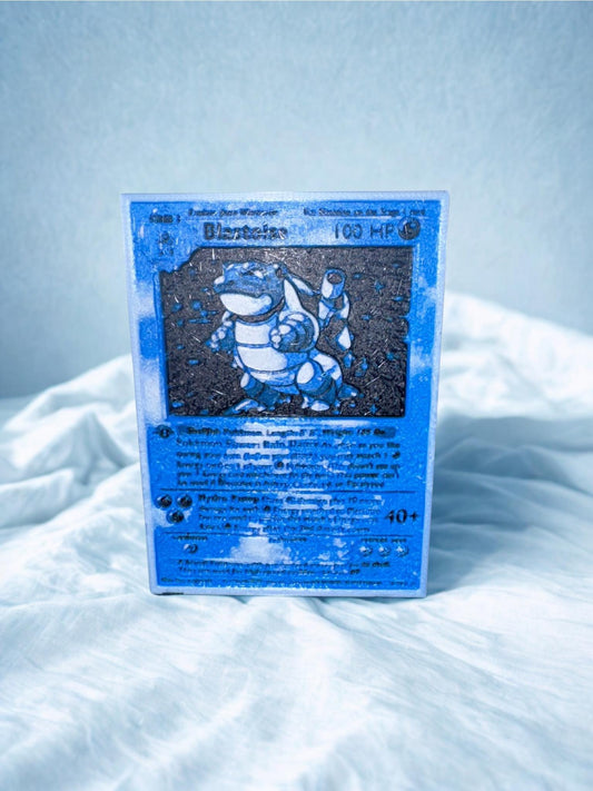 First Edition Blastoise Replica Pokémon Card | Add Some Nostalgia to Your Collection!