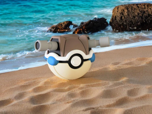 Blastoise Inspired Pokéball, An Original 151 Creation