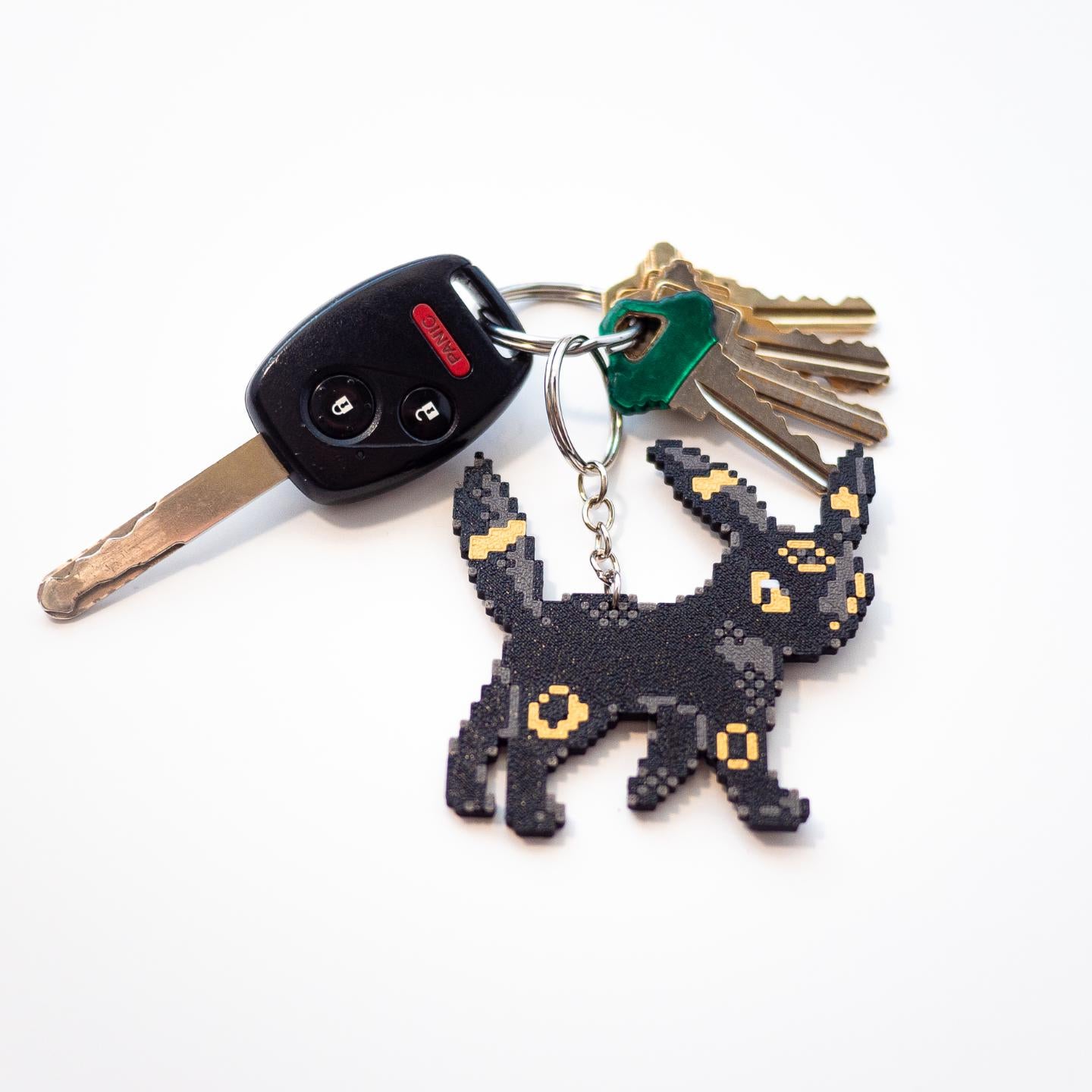 Eevee Evolution Keychain – All Eeveelutions Pokémon Keyring, Cute Pokémon Charm, Gift for Pokémon Fans, Collectible Accessory