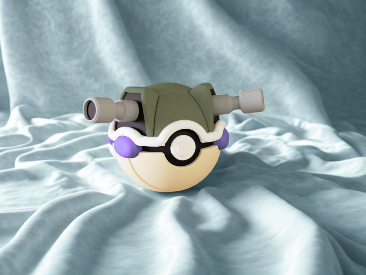 Blastoise Inspired Pokéball, An Original 151 Creation