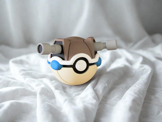Blastoise Inspired Pokéball, An Original 151 Creation