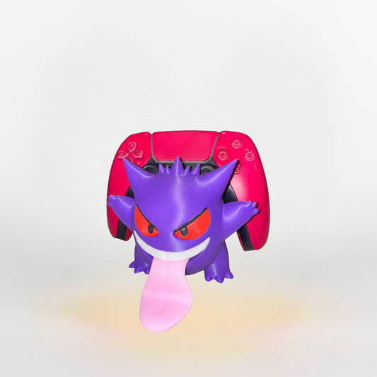 Gengar Themed Controller Holder - Haunt Your Setup in Style!